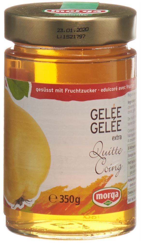 MORGA Konfitüre Quittengelée mit Fruchtzucker 350 g