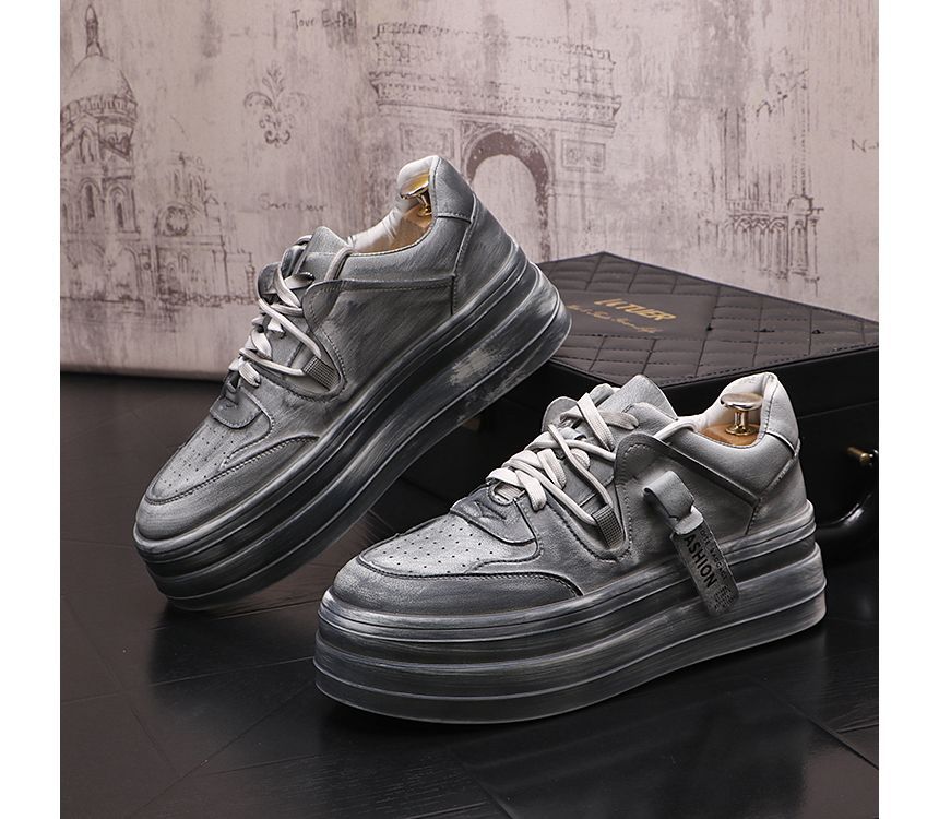 Mr Ozera - Platform veterschoenen