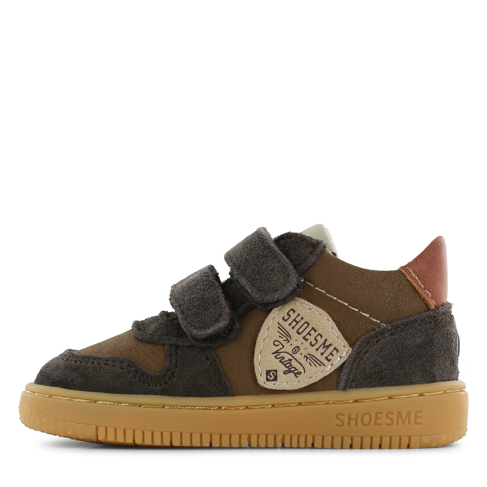 Shoesme bruin sneakertje Microfiber nubuck, Suède | Sale