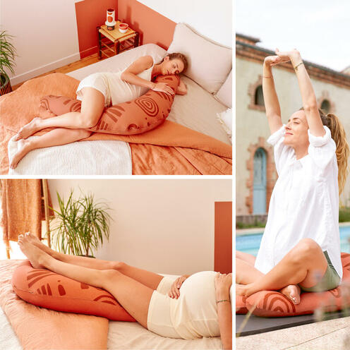 Coussin de grossesse B.LOVE Earth Terracotta - BABYMOOV
