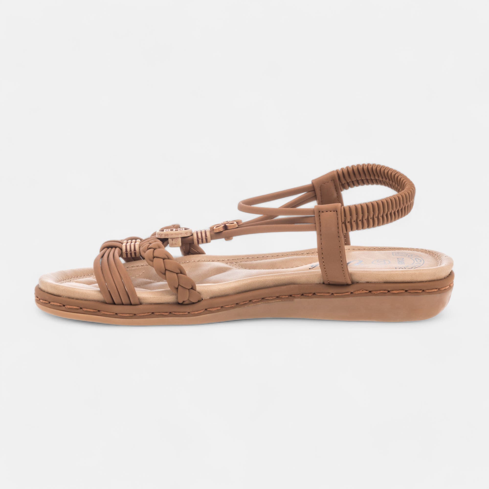 Sandales Femme camel