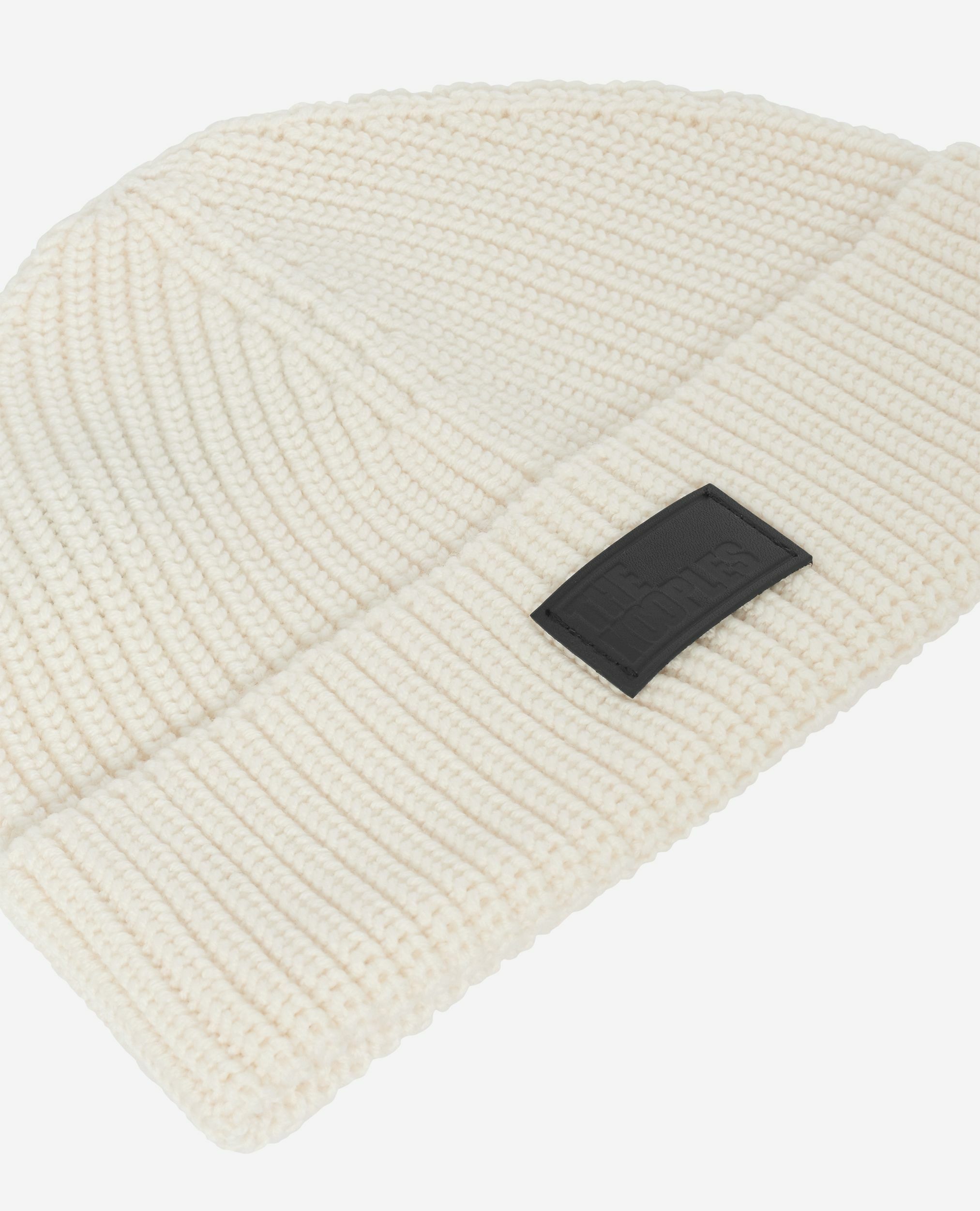Bonnet à revers écru