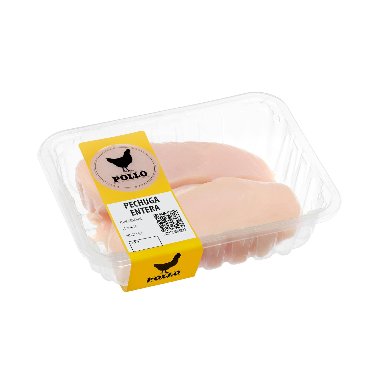 Poitrines de poulet entières