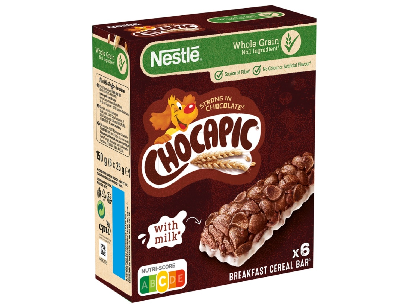 BARRAS DE CEREAIS CHOCAPIC 6X25G