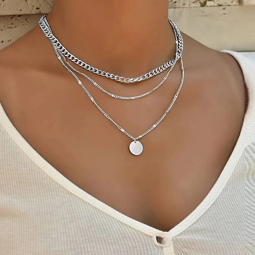 Gemsha - Hanger gelaagde ketting