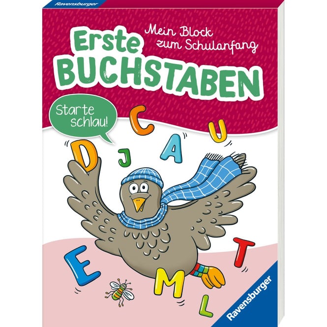 Mein Block zum Schulanfang - Erste Buchstaben - Starte schlau!