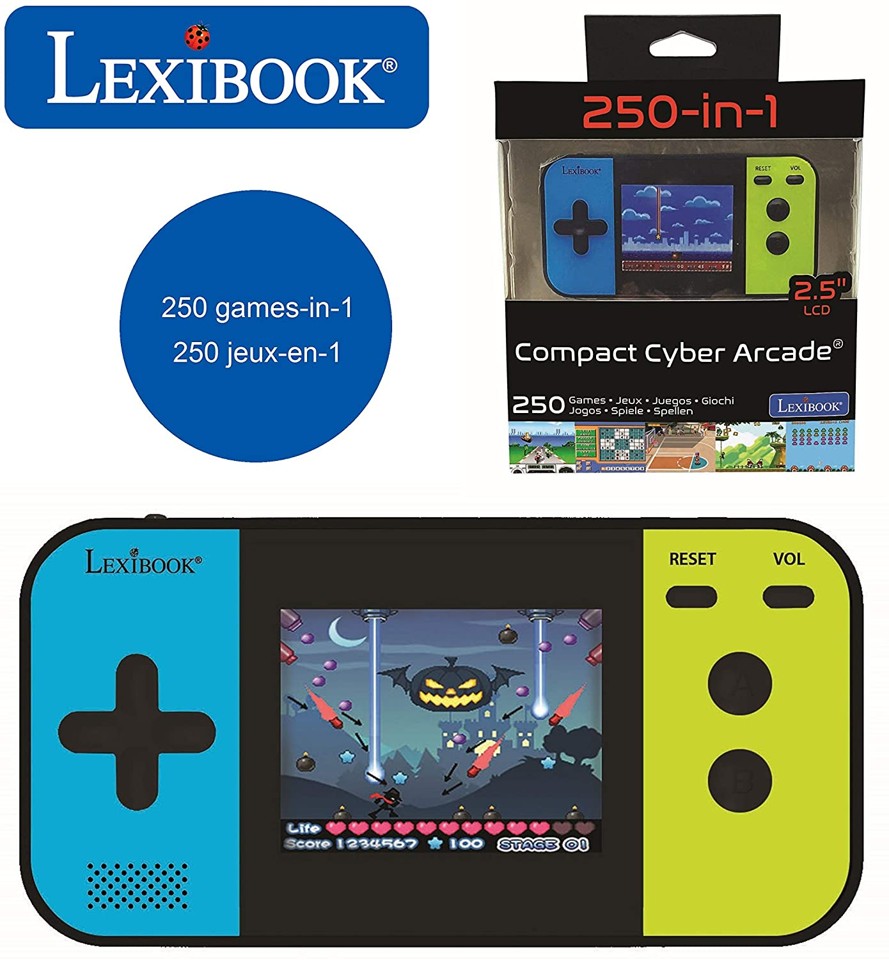 Lexibook - Håndholdt Konsol Compact Cyber ​​Arcade