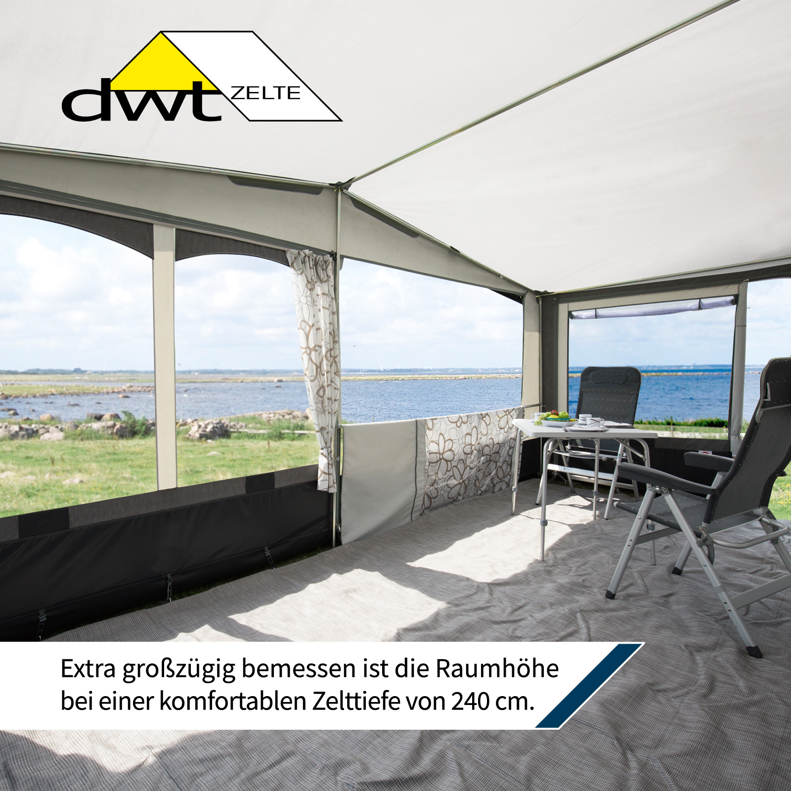DWT Jubilee 40 240 maat 12 (881-910) caravanvoortent