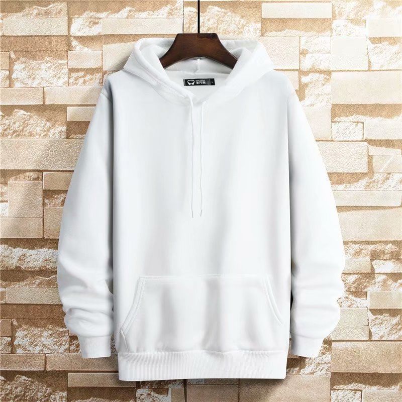 Acrius - Effen hoodie met kangoeroezak