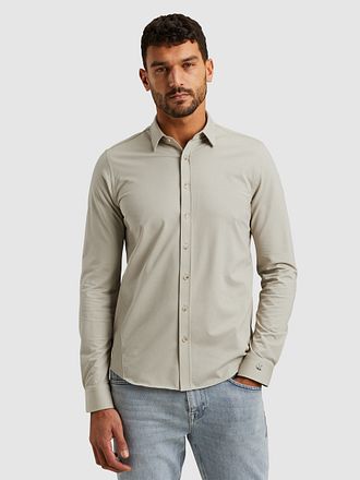Cast Iron Overhemd Twill Jersey Greige CSI2503226-7014 kopen