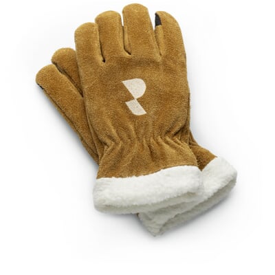 Gartenhandschuh gefüttert, Braun
