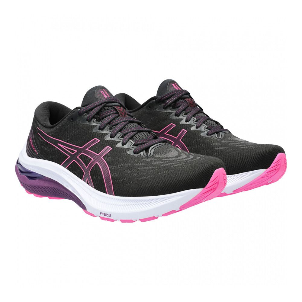Asics GT-2000 11 - Chaussures running Femme black/hot pink