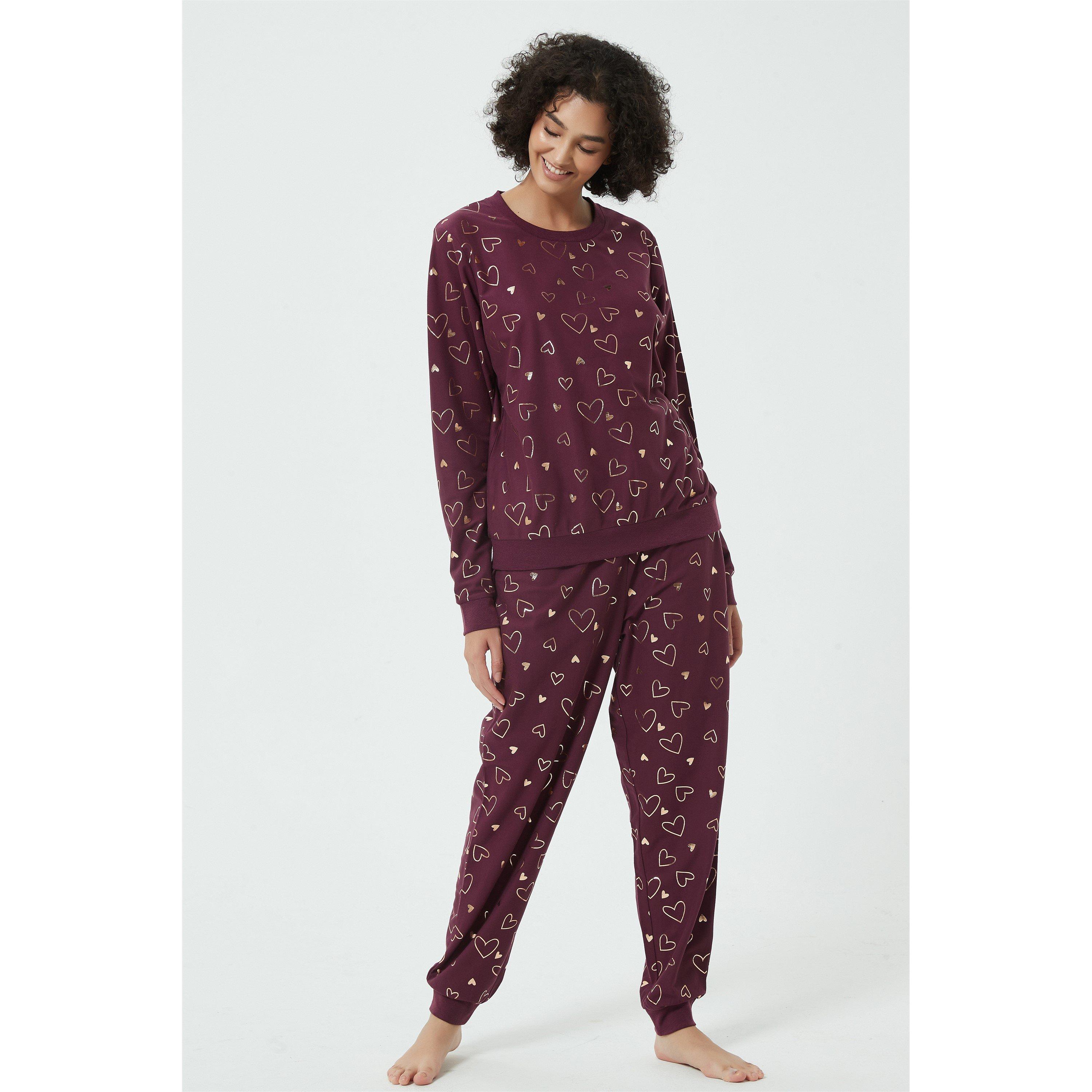 Linea Ladies Foil Heart Twosie