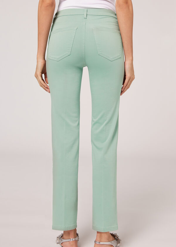 Calça jeans ecológica confortável