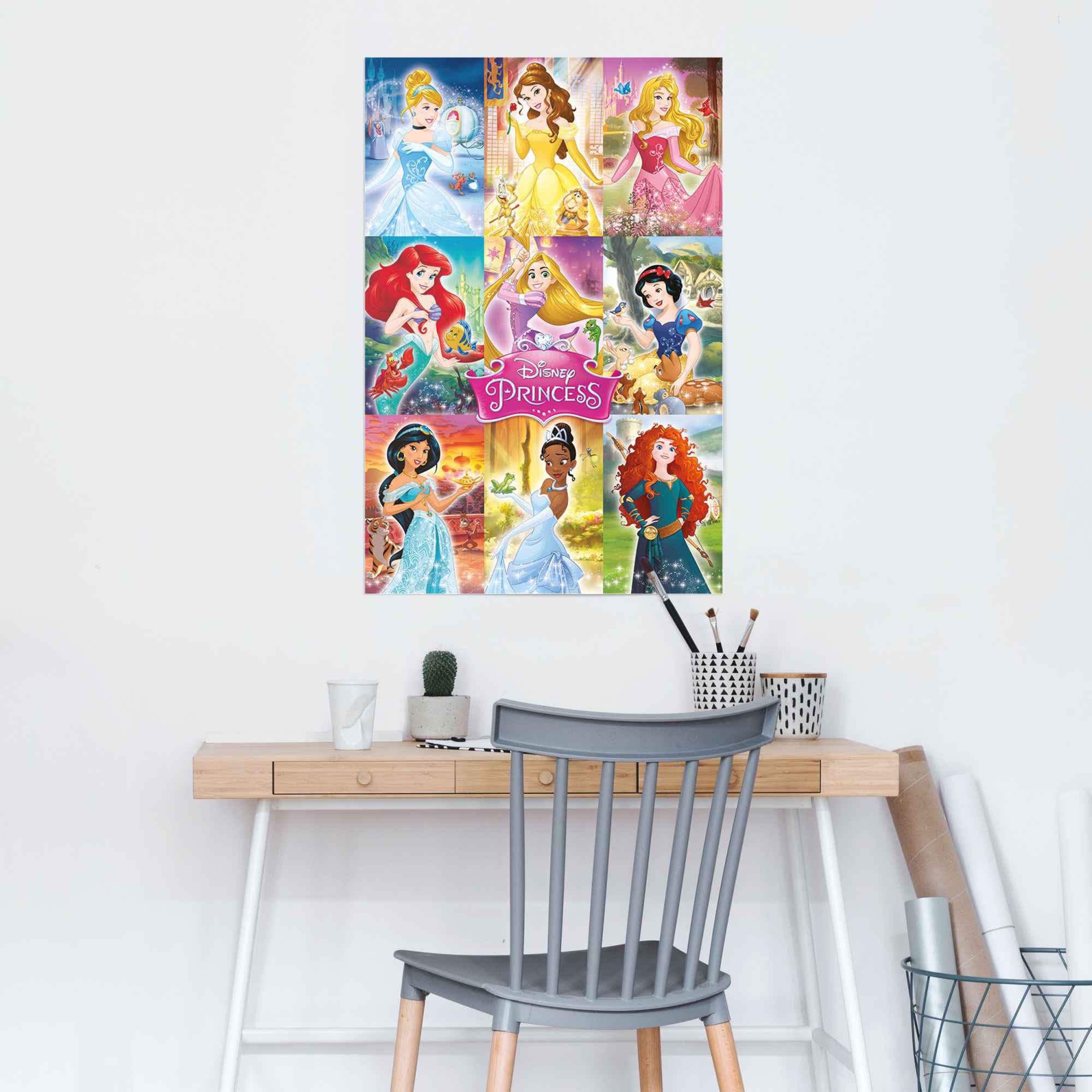 Reinders! Poster »Disney`s Prinzessinnen  Kollage« 1 Stk. tlg.