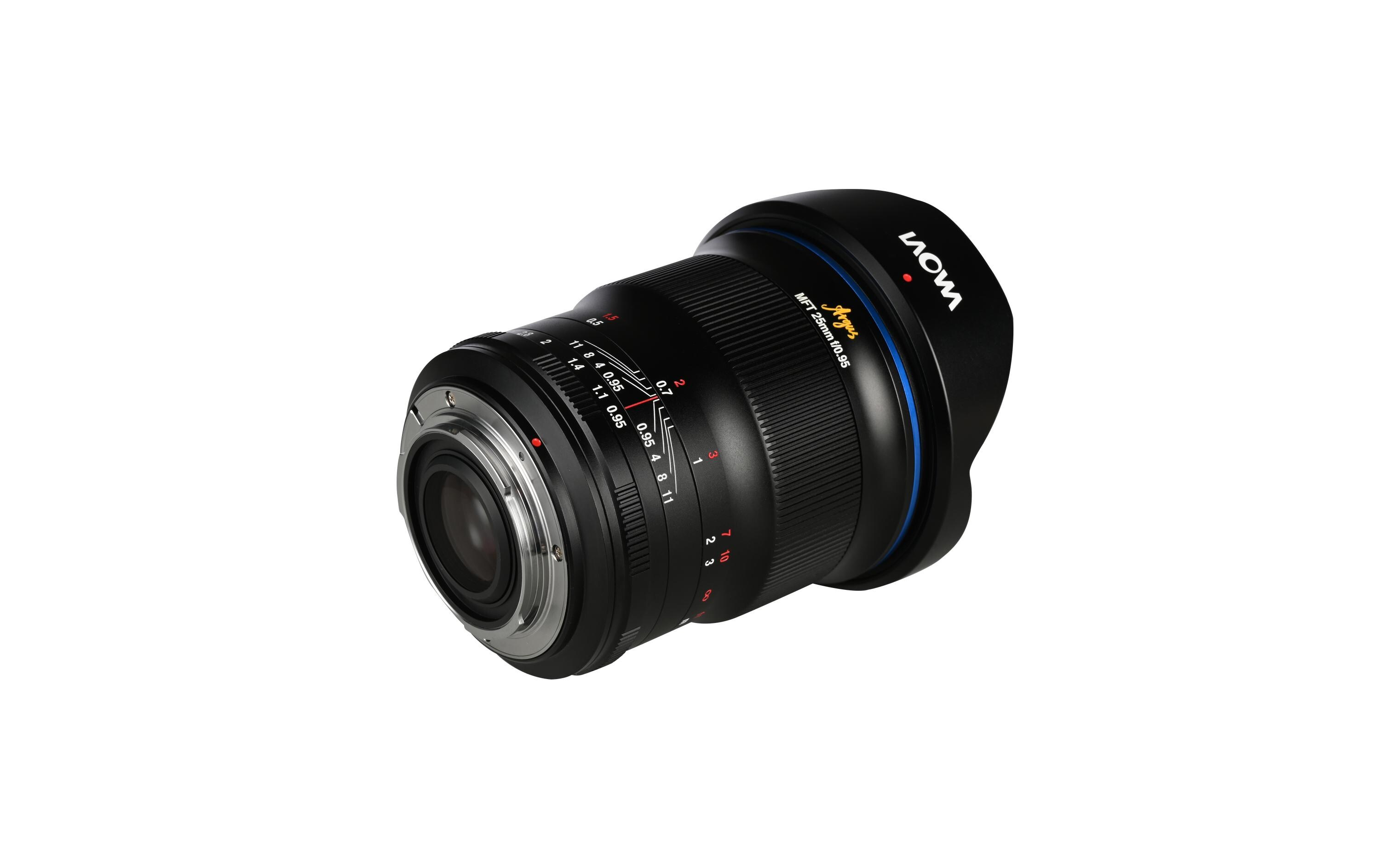 Festbrennweite Argus 25 mm f/0.95 MFT APO – MFT<br>Laowa Argus 25 mm f/0.95 MFT APO