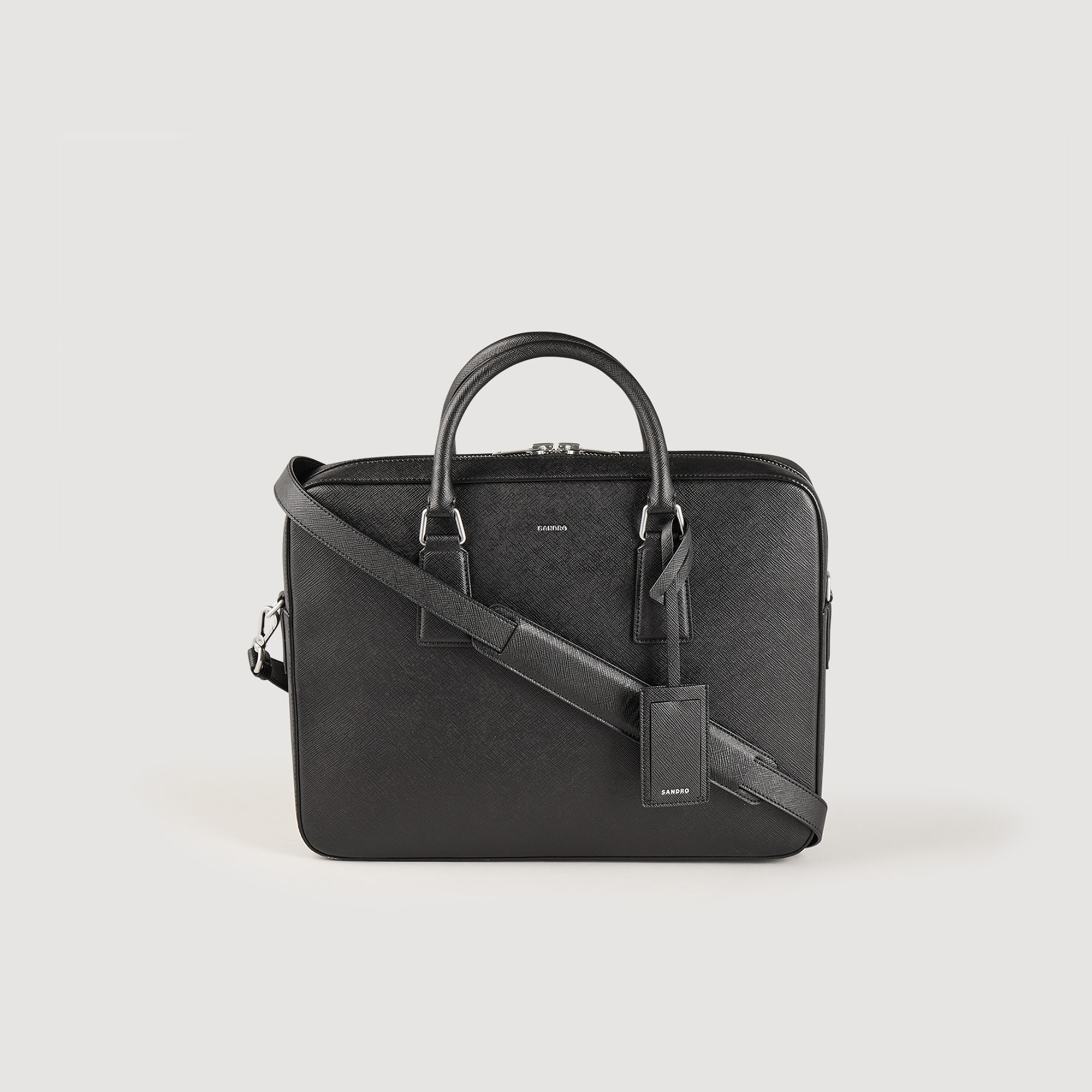 Briefcase en cuir de tannerie certifiee