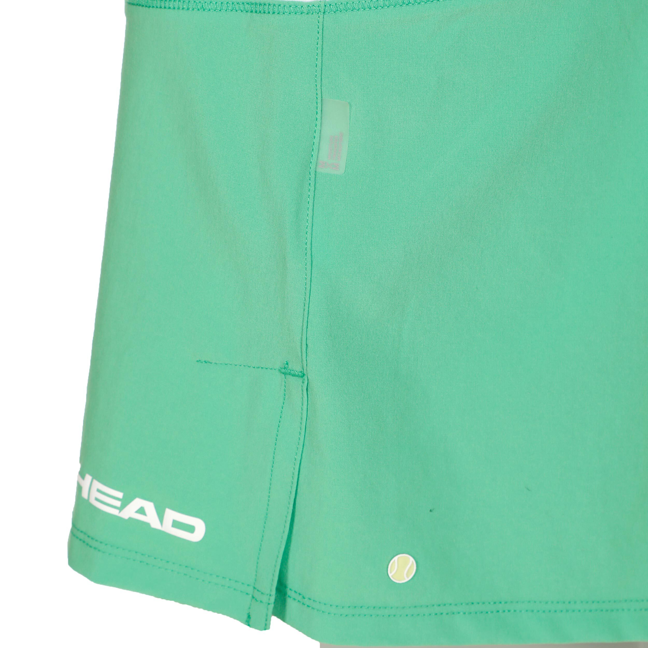 HEAD Dynamic Shorts Femmes - Vert , Blanc