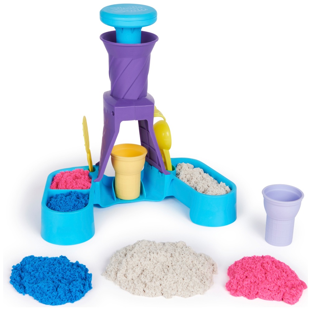Set für Softeis-Station mit kinetischem Sand