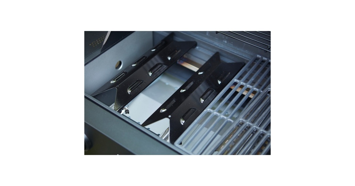 BarbecookLuca 312 gasbarbecue met kast en zijbrander  (Zwart)