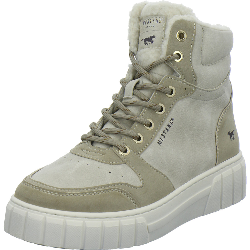 Mustang Winterstiefel Damen Beige