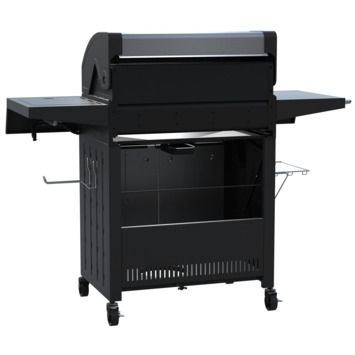 Jamestown Colten gas bbq zwart 4 branders