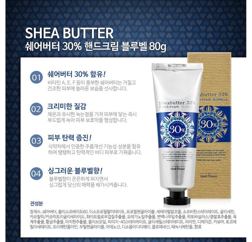 MediFlower - Sheaboter 30% Handcrème Set