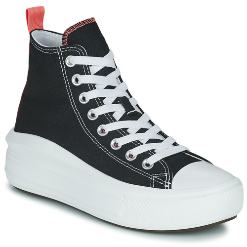 Converse - CHUCK TAYLOR ALL STAR MOVE CANVAS COLOR HI - Noir