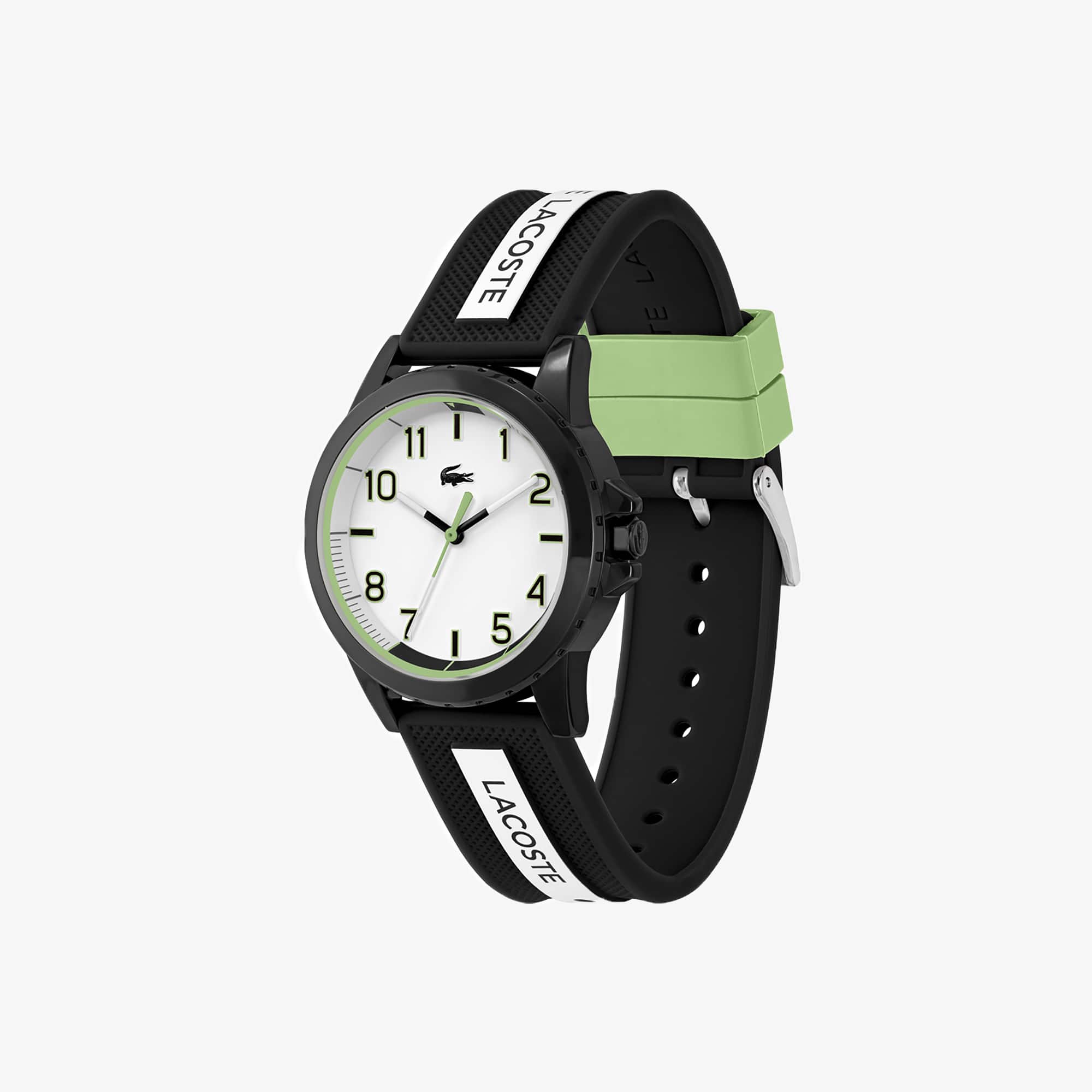 Montre enfant 3 aiguilles Rider en silicone Lacoste Montres - Blanc - Lacoste - Enfant
