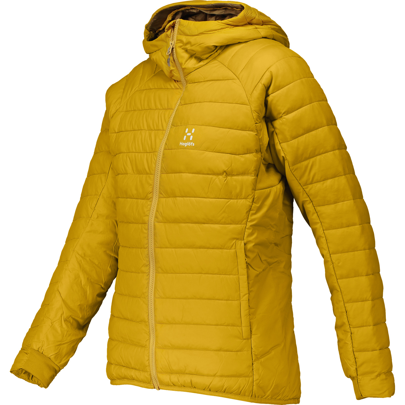 Haglöfs Damen-Isolationsjacke Spire Mimic Hood XL, schwarz