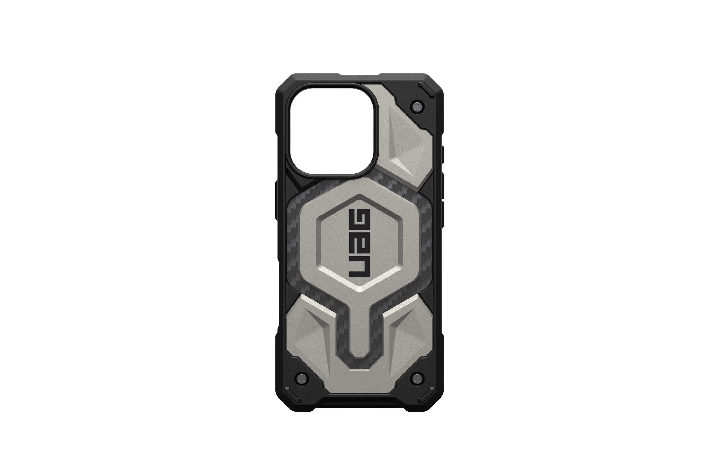 Back Cover Monarch Pro iPhone 16 Pro TitaniumSchutzhülle für das Apple iPhone 16 Pro