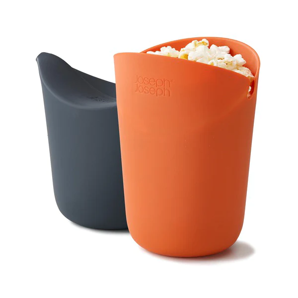 Set 2 cornets à popcorn micro-ondes M-Cuisine Joseph Joseph