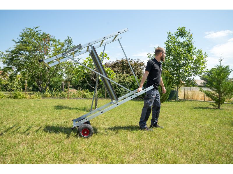 Hailo Kleingerüst Hobbystep H3 5 Stufen Das Aluminium-Gartengerüst