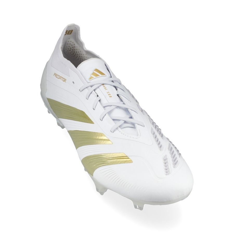 adidas Predator Elite FG Day Spark - Blanc/Doré/Blanc
