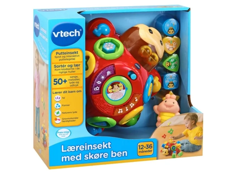 Vtech Baby Læreinsekt med skøre ben DK
