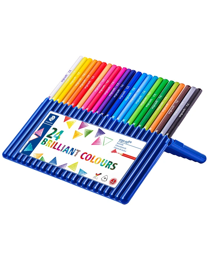 157 SB24 ergosoft® Farbstift Box mit 24 Farben