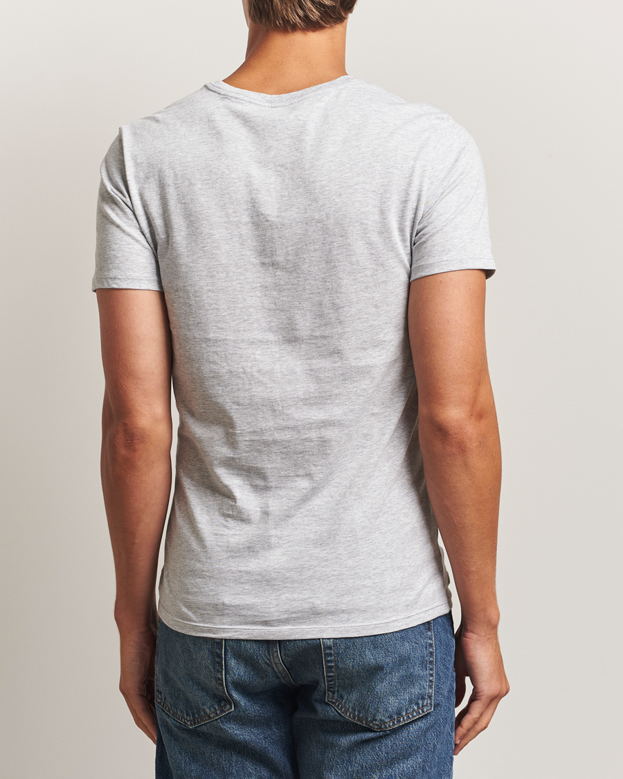 Lacoste 3-Pack Crew Neck T-Shirt White/Grey/Black