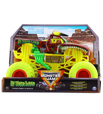 Monster Jam Sammler Truck – 1:24 – El Toro Loco – Gelb