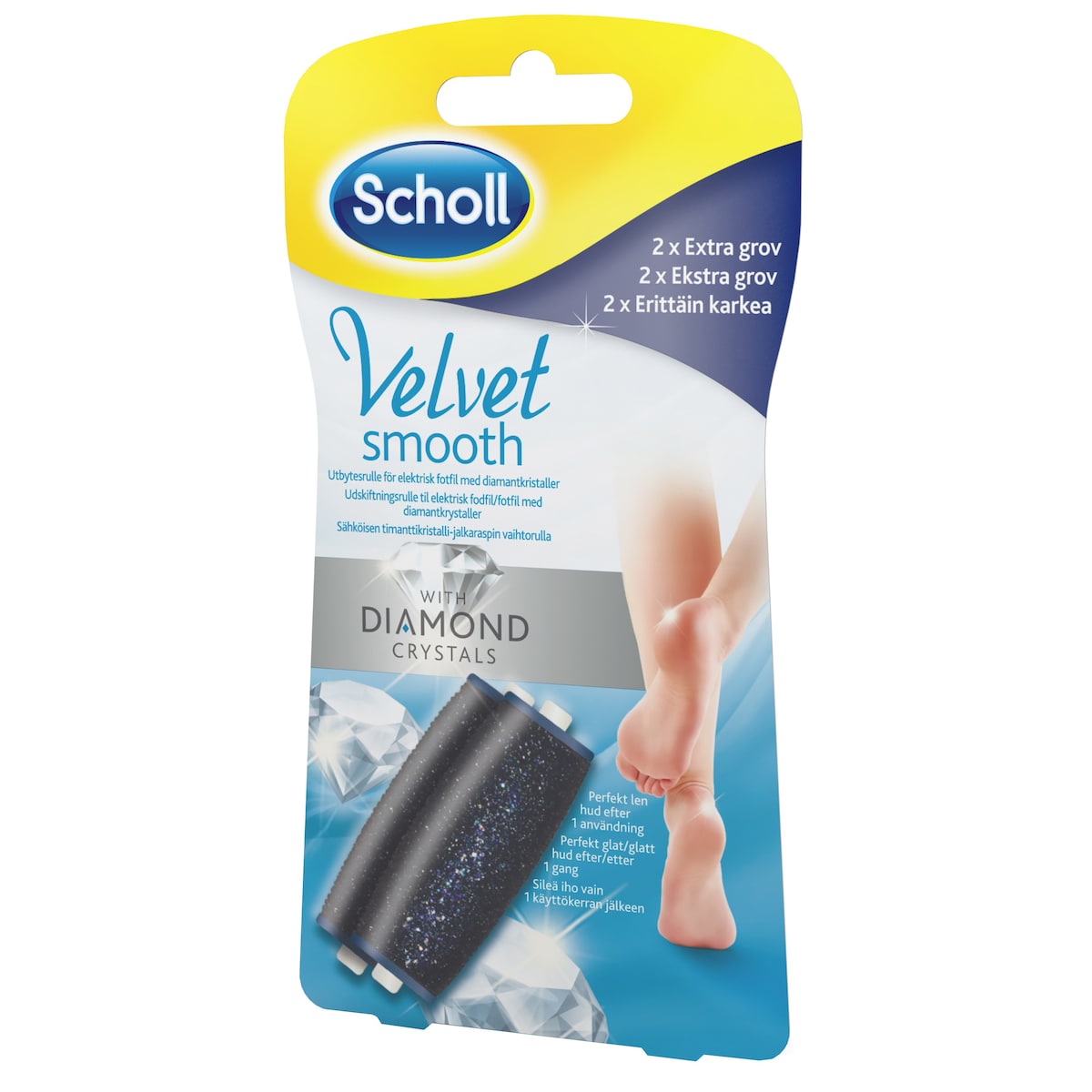 Scholl Velvet Smooth Diamond extra refill SCHOLL42138