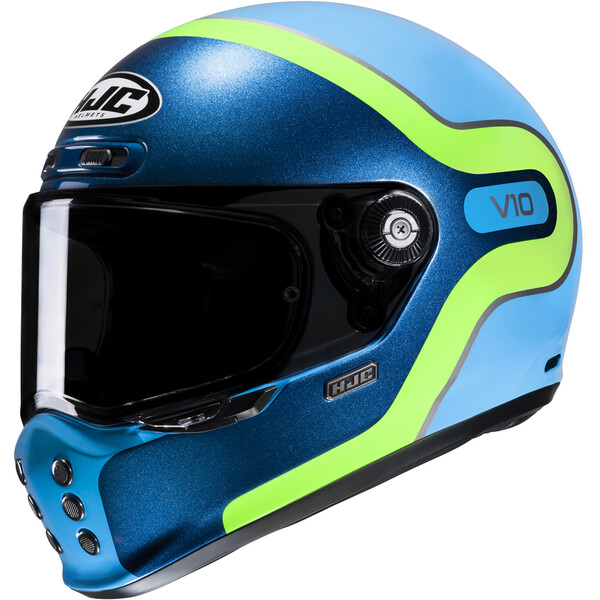 HJC - Casque V10 Grape MC24 / Bleu / Vert