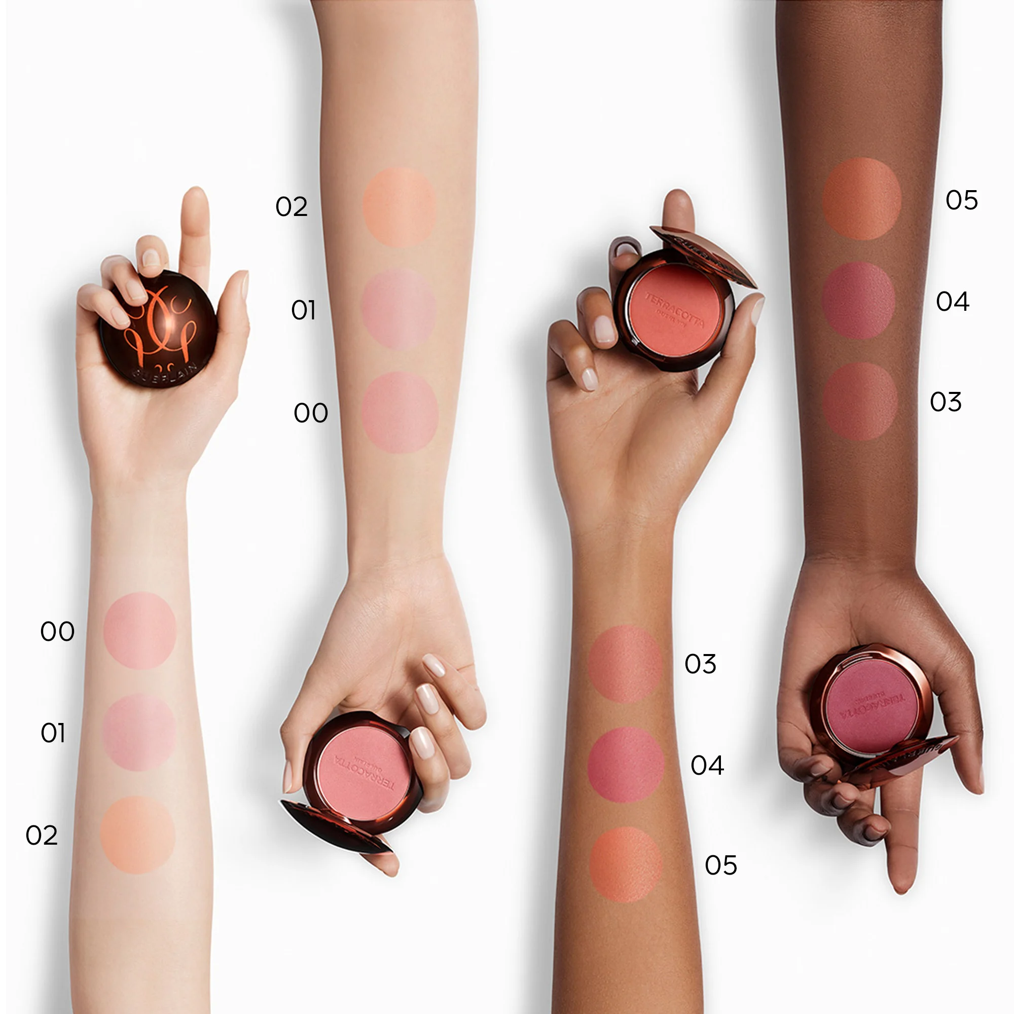 TERRACOTTA BLUSH Le fard à joues effet bonne mine |- 02 Corail Clair