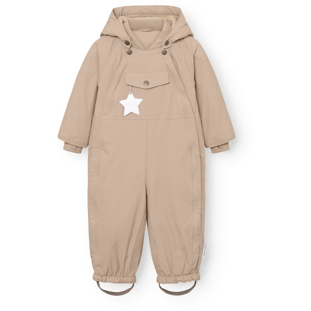 Køb Mini A ture Savannah Tan Matwisti Fleece Lined Snowsuit. GRS