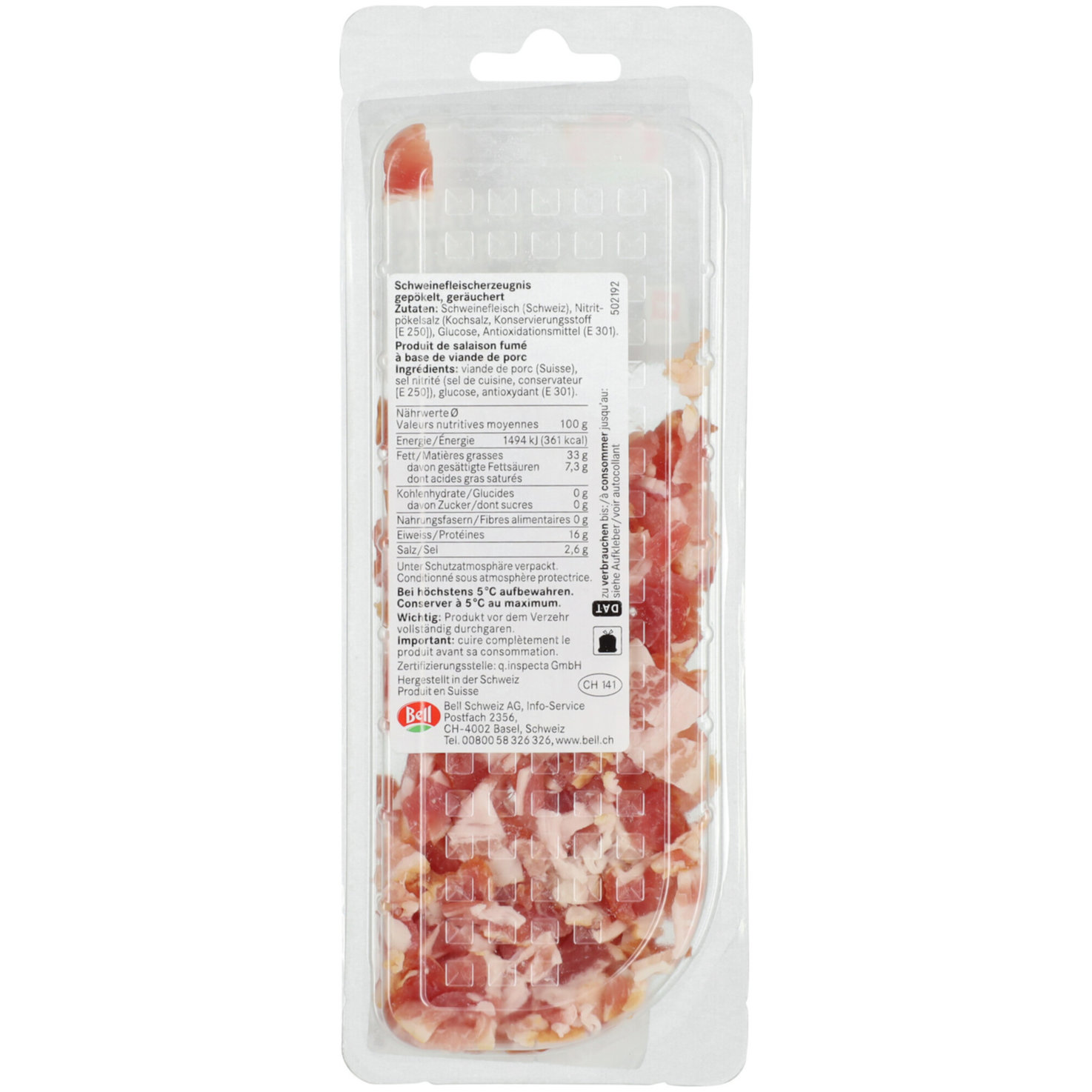 Bell Speckstäbli 80g