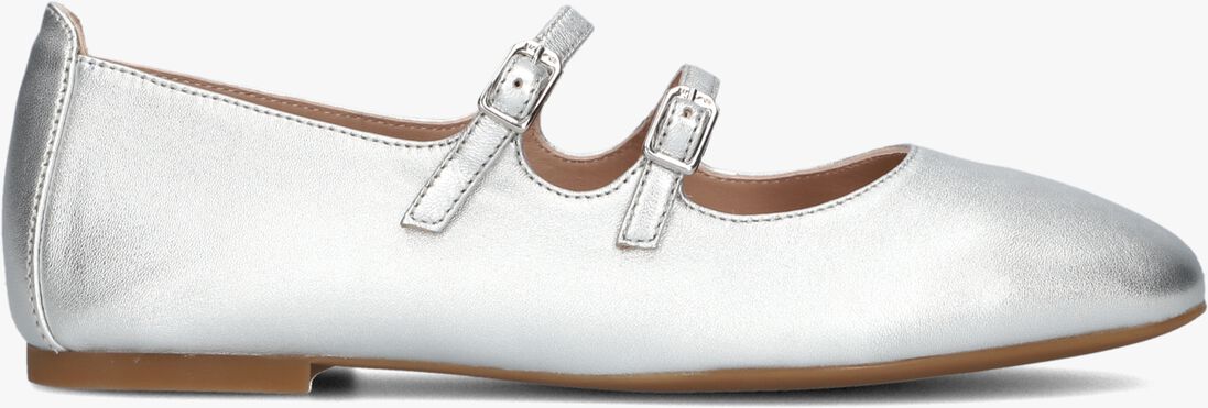 zilveren unisa ballerina's berley