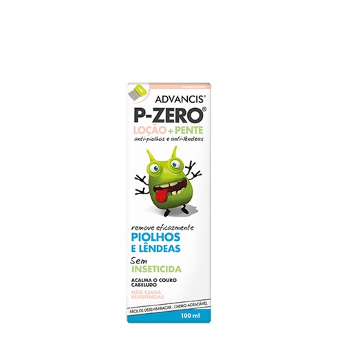 Advancis P-Zero Loção 100ml   Pente