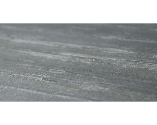 Echte stenen mica schist Slate-Lite, flinterdun 1,5 mm diameter, zwart, 122 x 61 cm