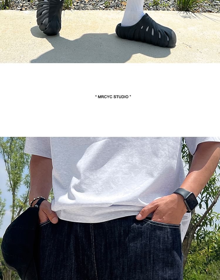 MRCYC - Denim shorts met hoge taille