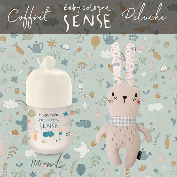 Suavinex - Set Lapin Et Cologne Sense 100ml