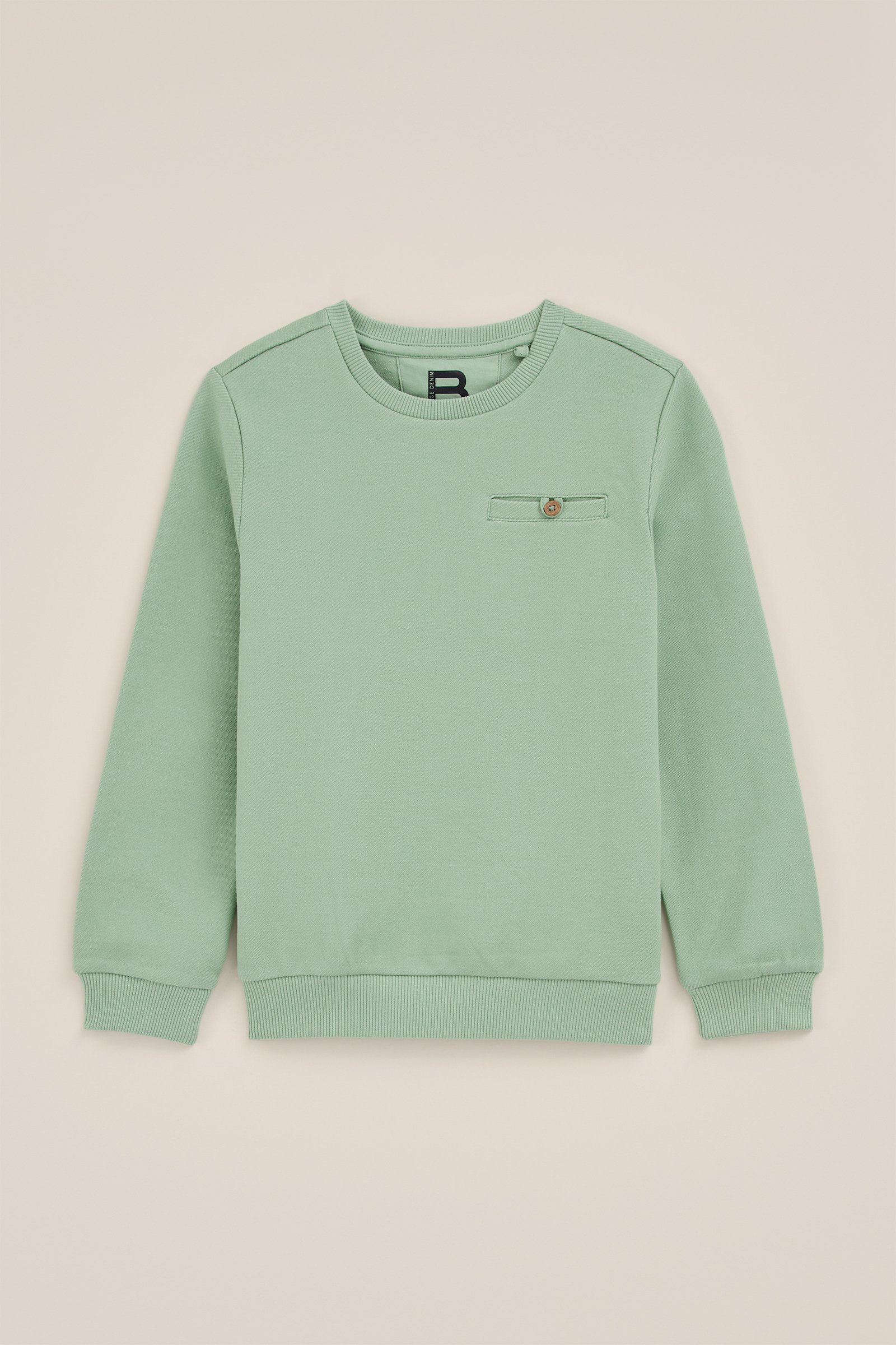 Jongen trui met structuur Blue Ridge Pastelgroen