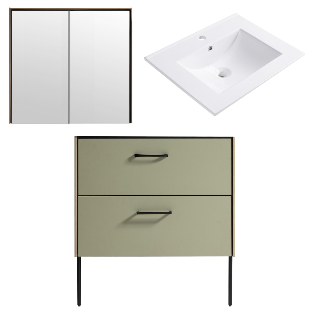 Differnz legs meubelset 60cm groen